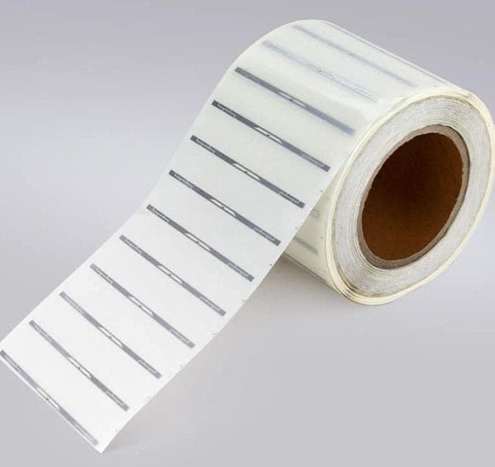 95x3mm UHF RFID Kütüphane Etiketi