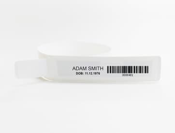 Siva Iot Pat-Track UHF Patient ID Wristbands